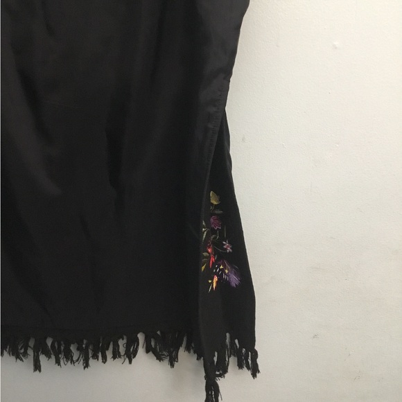 Paradox Black and Purple Maxi Skirt - Picture 11 of 12